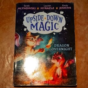 Scholastic Upside-Down Magic Book with Blue and Red Cover